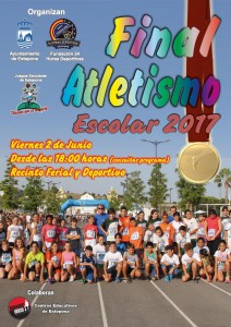 Cartel Final Atletismo Escolar 2017